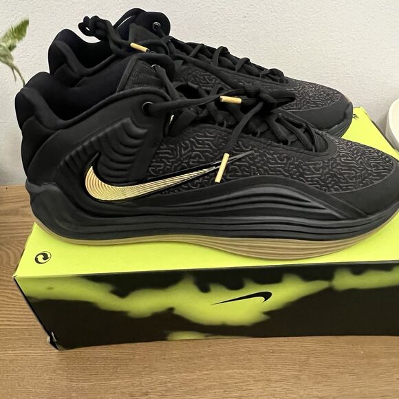 Nike Giannis Freak 7 \'Mythos\' Black Metallic Gold HF3450-006 Mens Size 10.5 Shoe main image 5